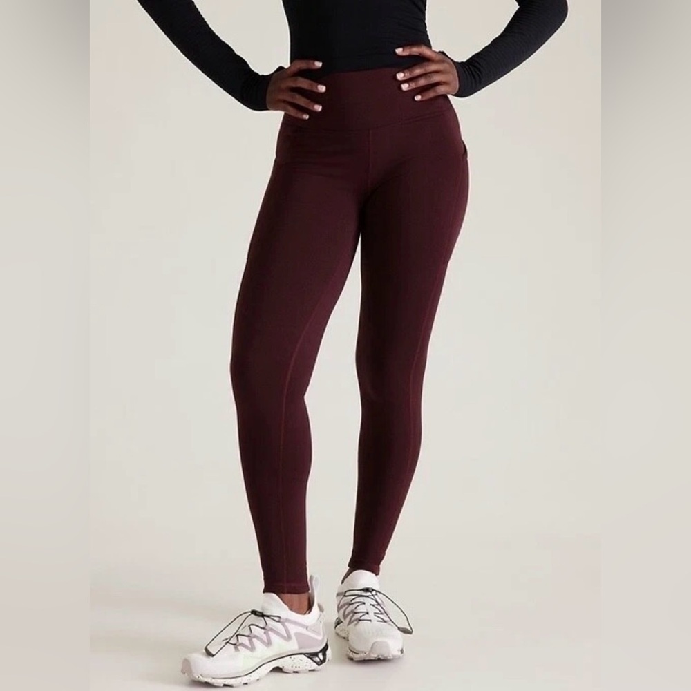 Athleta Altitude Stash Tight Polartec Power Stretch Leggings – NWOT – XS